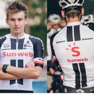 Cycling Jersey GIANT Team Sunweb Replica Ss Jersey Size M